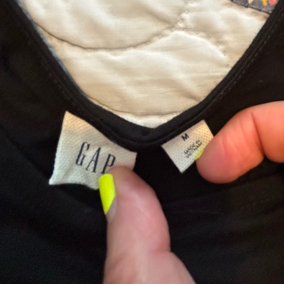 Gap cropped wide leg jumpsuit - Picture 4 of 7
